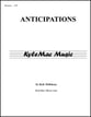 ANTICIPATIONS Concert Band sheet music cover